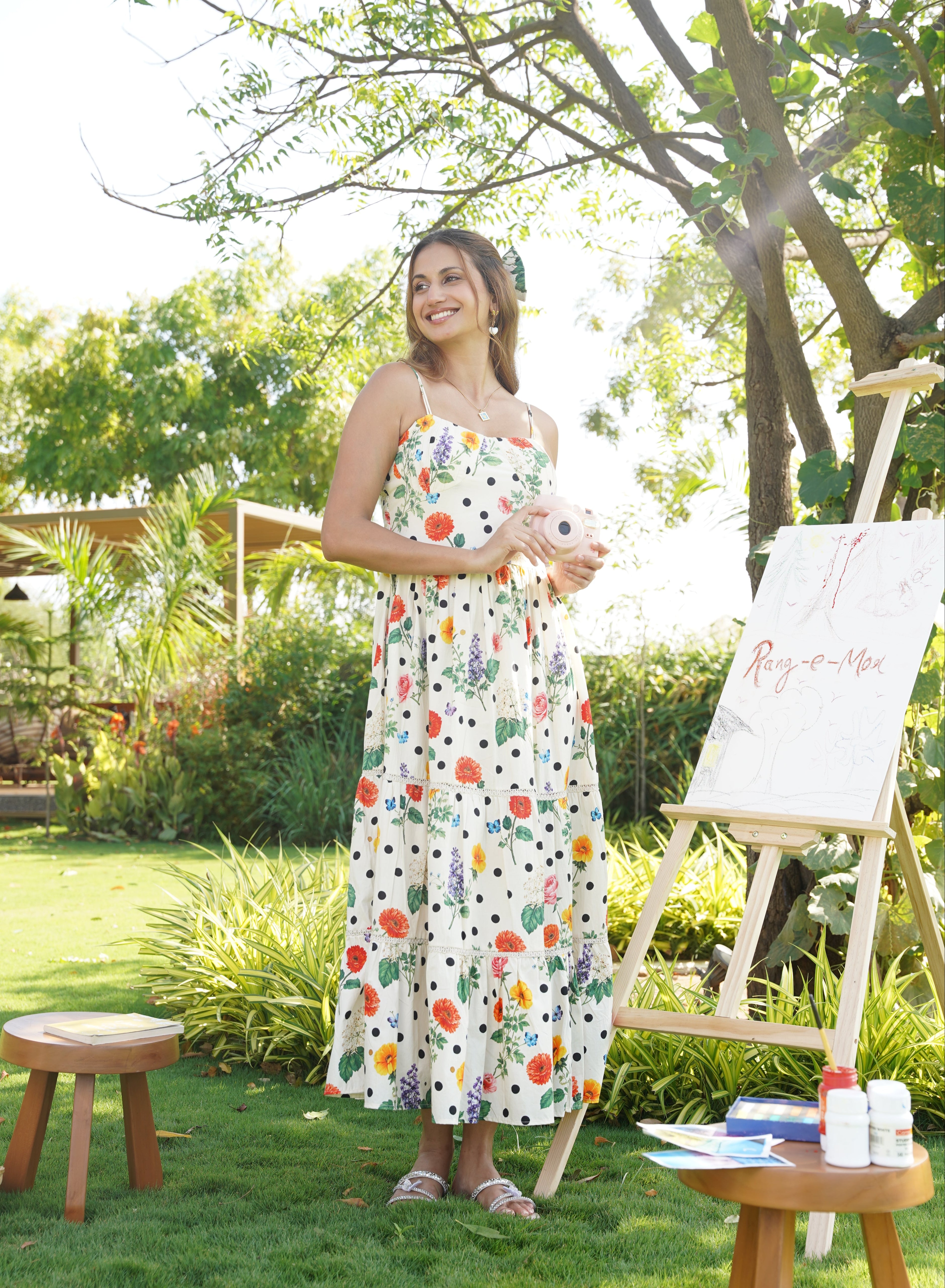 Breeze Floral Midi Dress