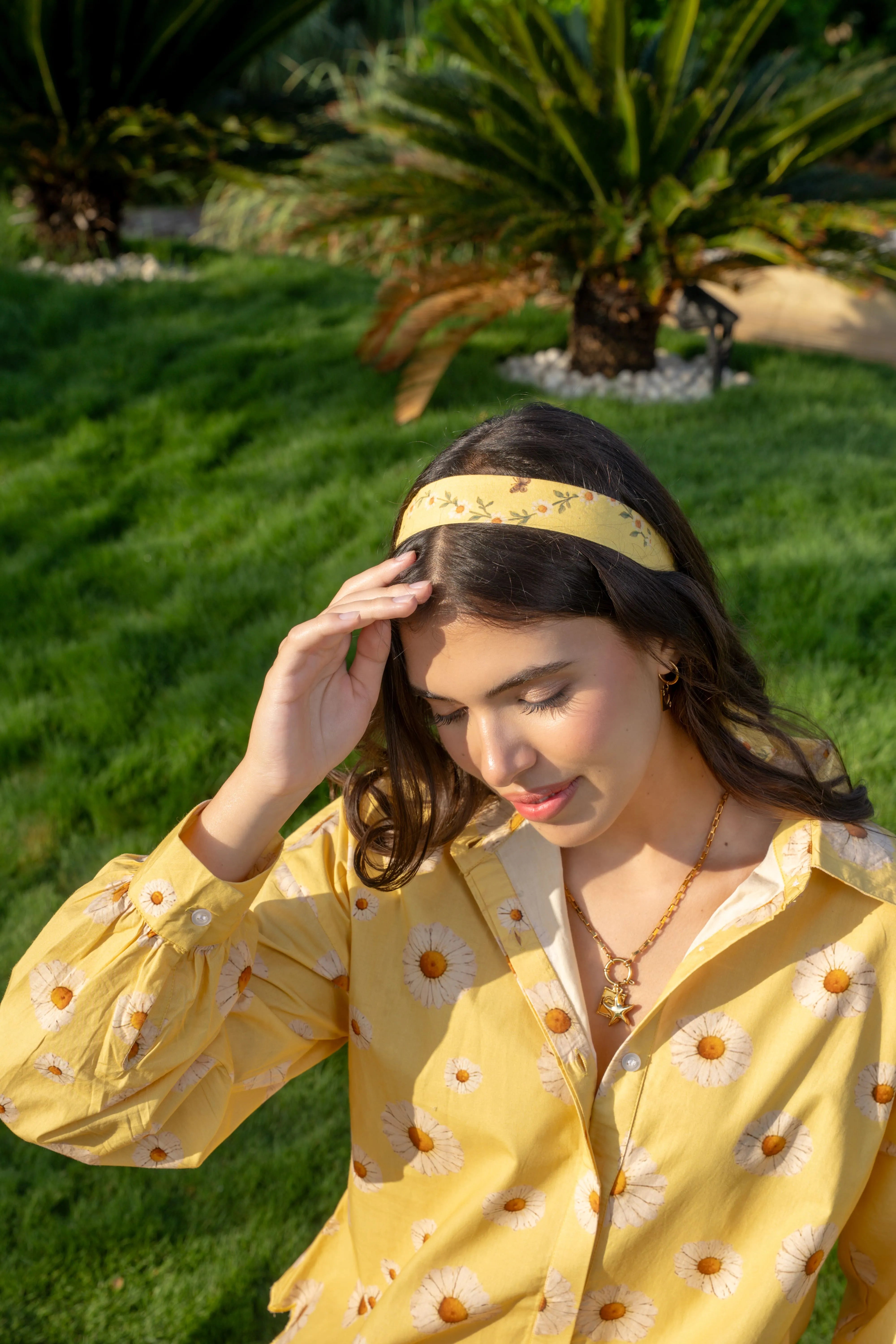 Floral Yellow Short Co-ord Set
