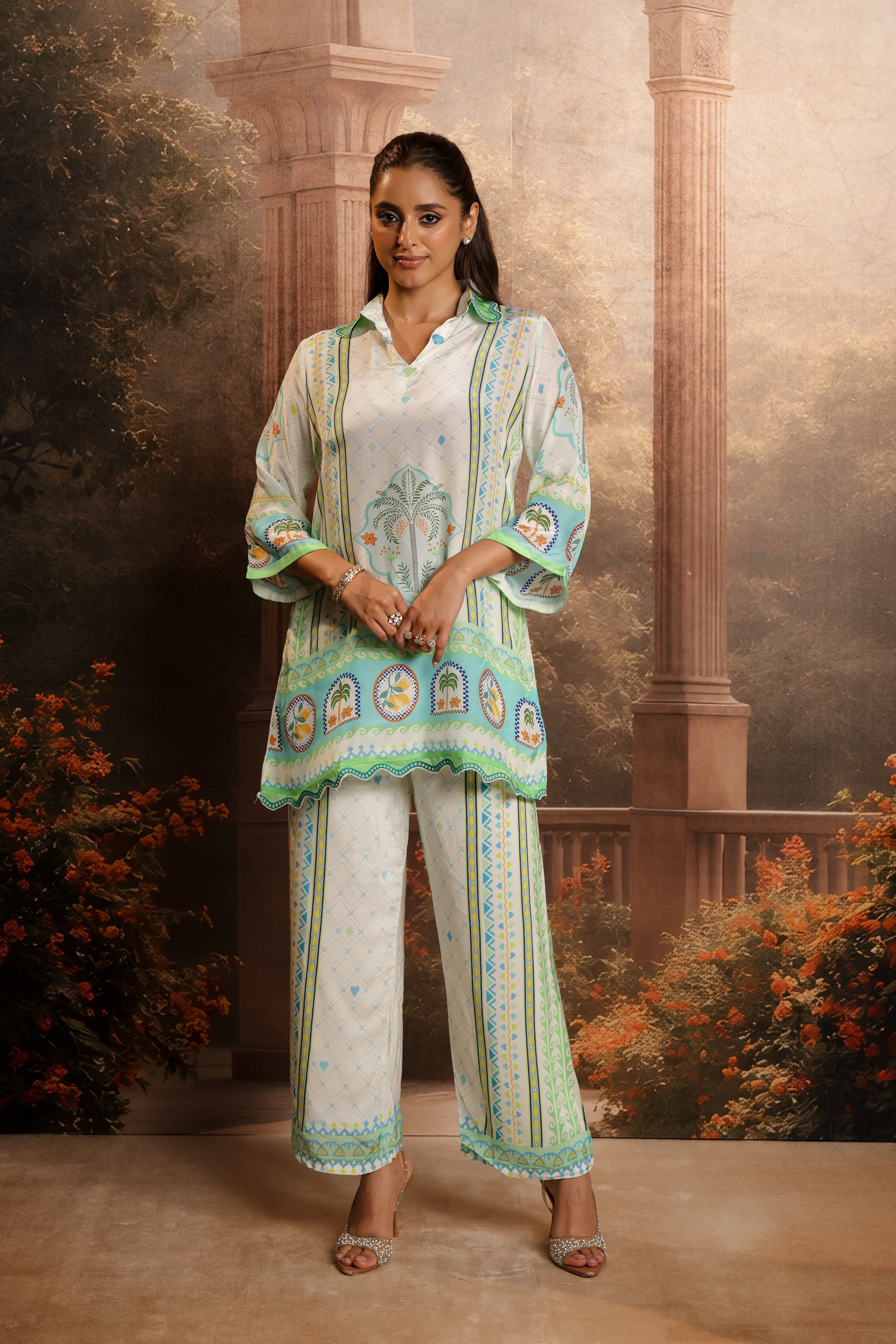 Mint Breeze-Co-ord Set