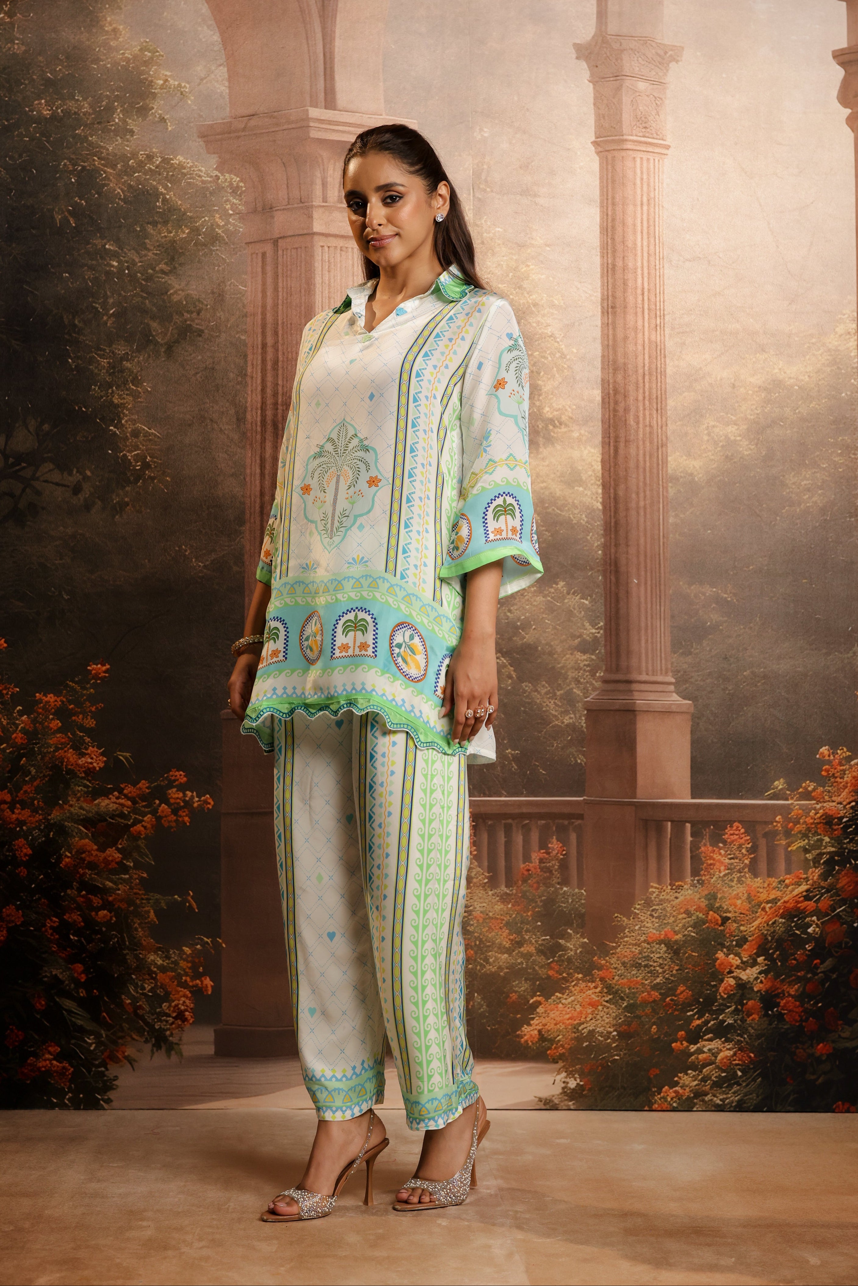 Mint Breeze-Co-ord Set