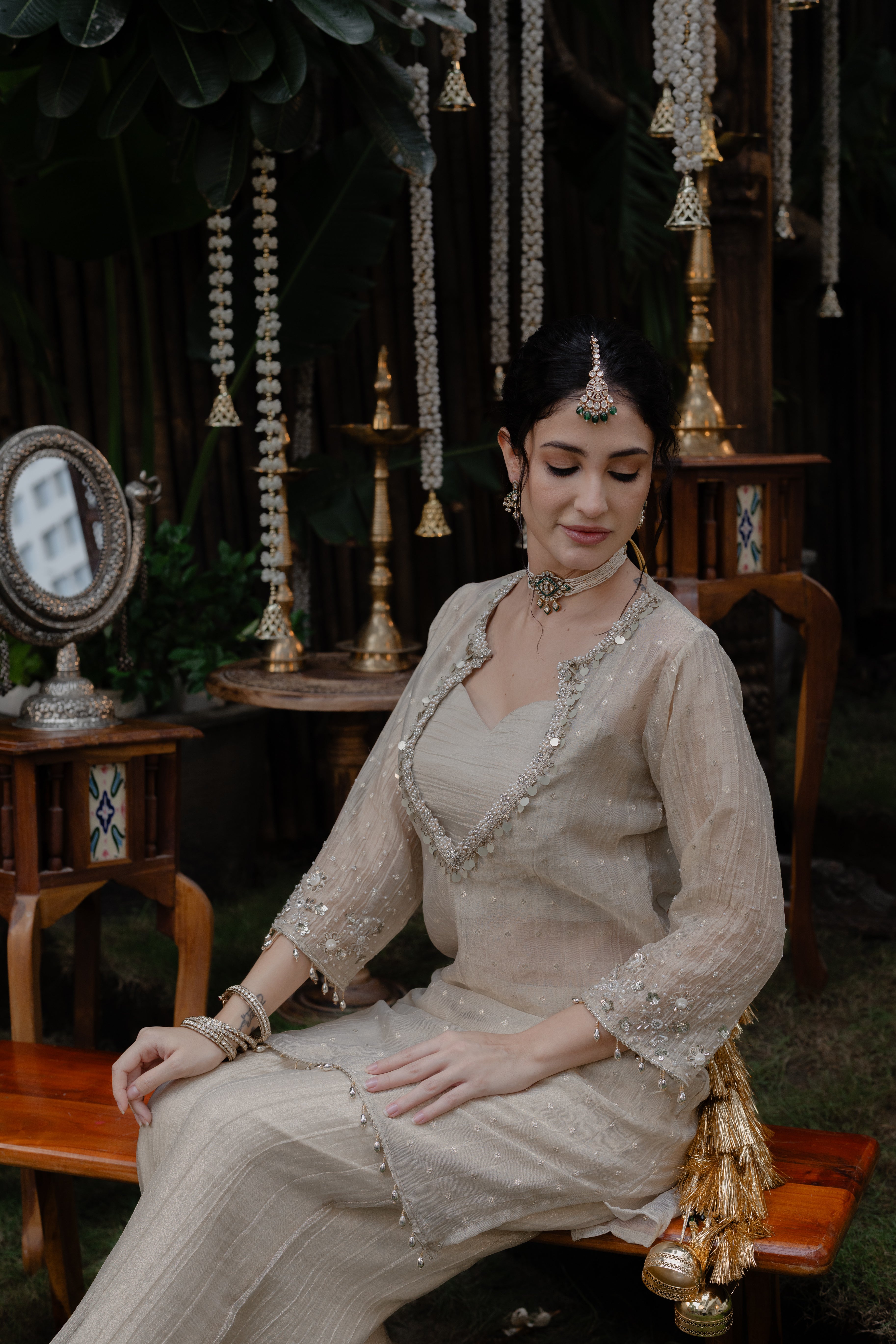 Ivory Adaa-Co-ord Set