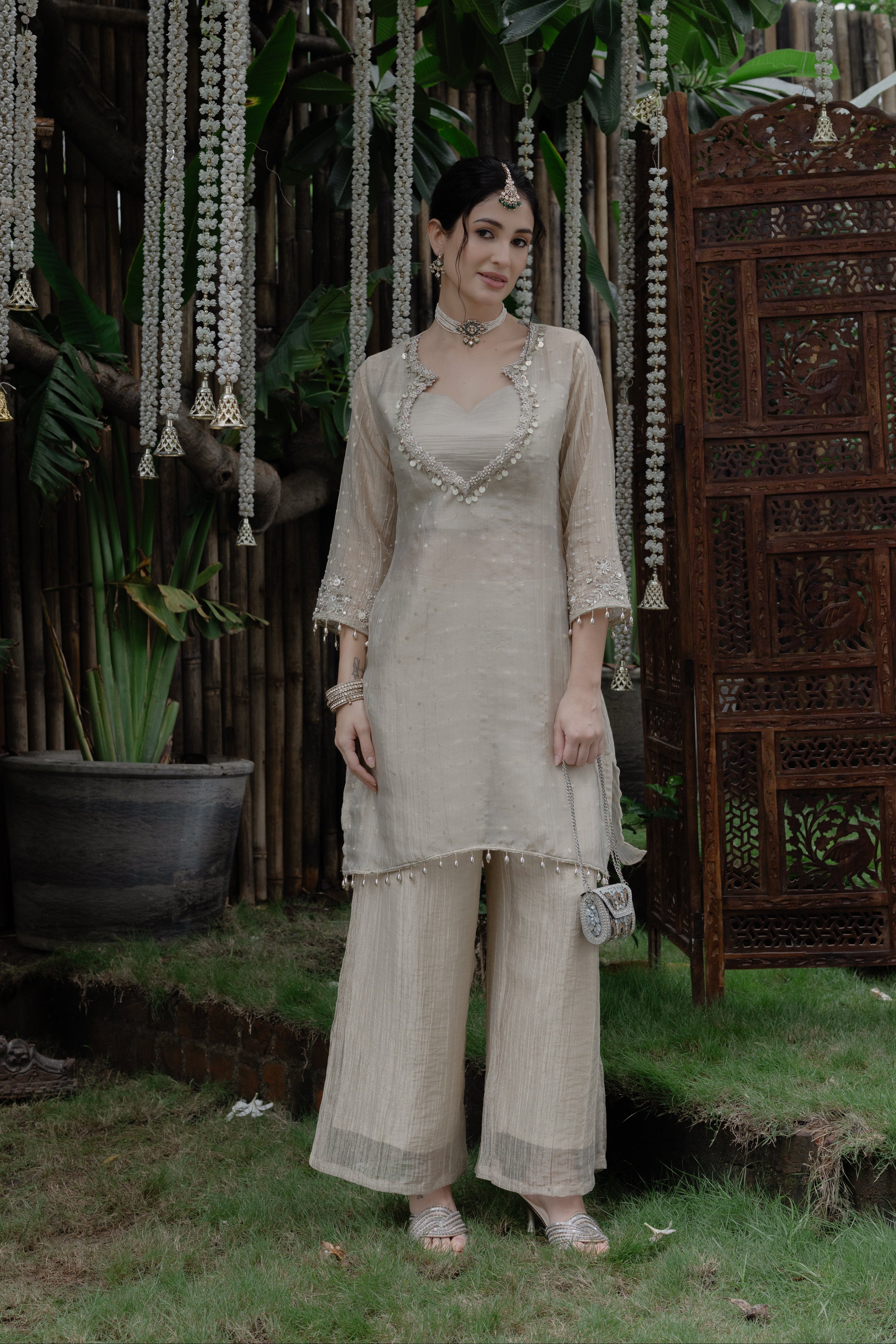 Ivory Adaa-Co-ord Set